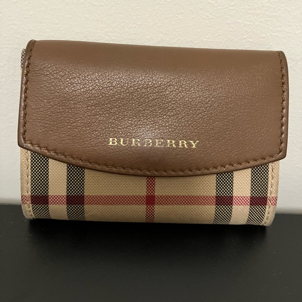 Burberry Flap Card Holder